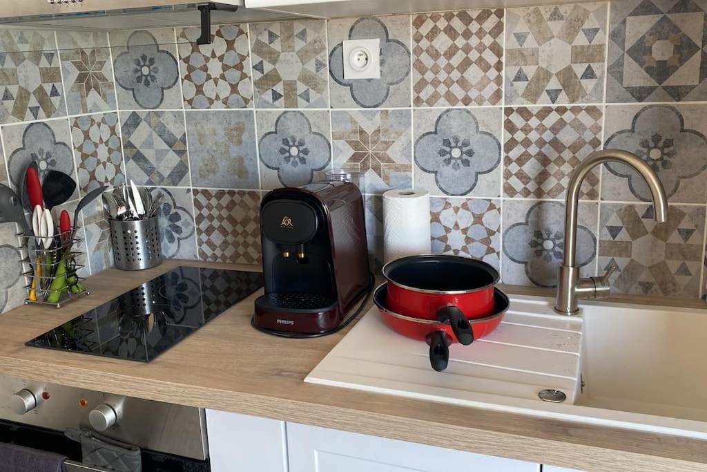 Appartement Magnifique Studio Vue Mer à Canet-en-Roussillon Extérieur photo